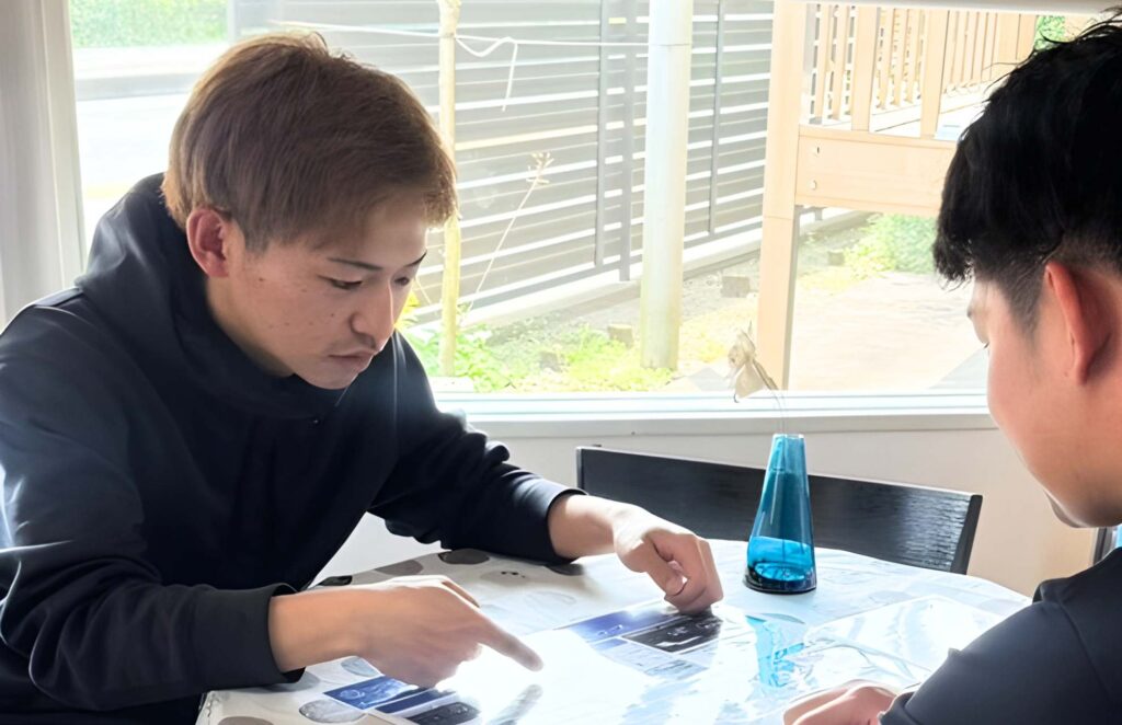 寿モータース接客