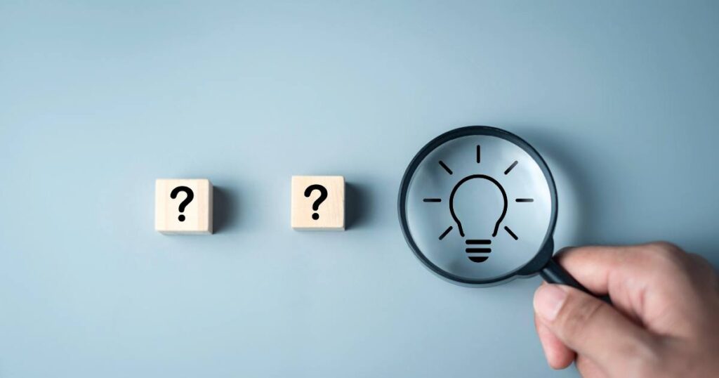 疑問からひらめき